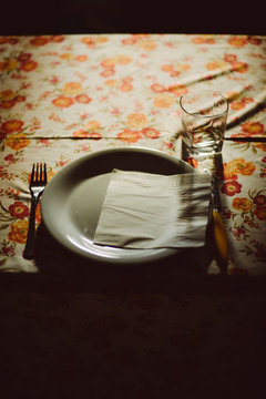 empty plate