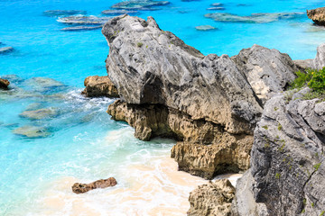 Rocky Bermuda Coastline