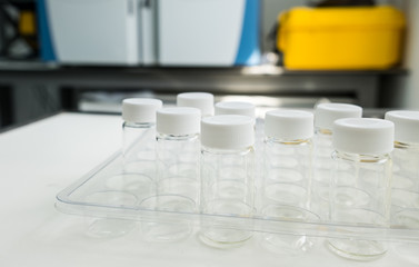 The scientist chemistry laboratory equipment