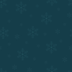 Fototapeta na wymiar Blue snowflake texture background