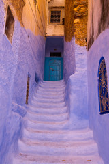 Treppe in Chefchaouen © Nikolai Link