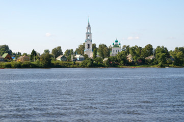 The Church of the Smolensk icon of the Mother of God, village of Dievo Hillfort, Nekrasovsky district,Yaroslavl region, Russian Federation