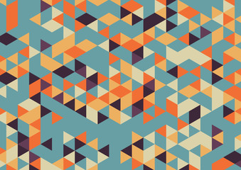Abstract background A4 format. Pattern of multiple triangles.