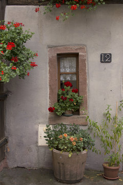 Porte e finestre, Alsazia, Francia