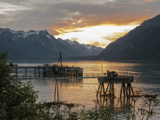 Early Sunset-Haines AK
