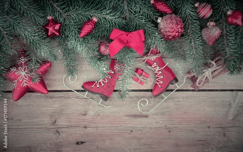 &quot;Weihnachtshintergrund - Natur&quot; Stockfotos und lizenzfreie Bilder auf