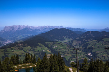 Fototapeta premium Geisterberg Alpendorf Austria