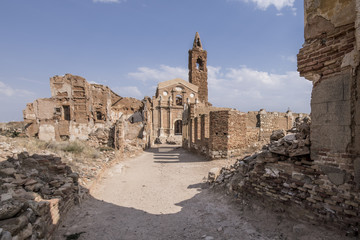 Belchite is a municipality of the province of Zaragoza, Spain. It is known for having been a scene of one of the symbolic battles of the Spanish Civil war, Belchite's battle.  