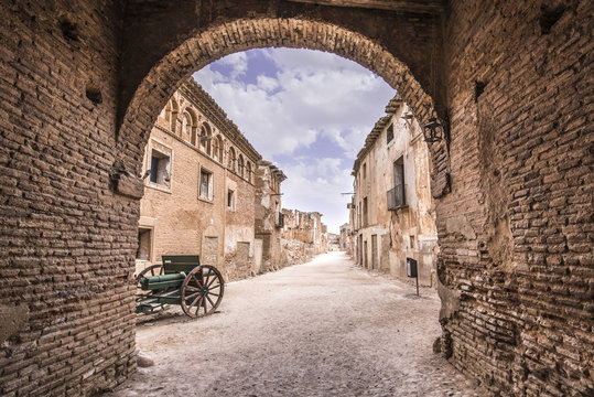 Belchite is a municipality of the province of Zaragoza, Spain. It is known for having been a scene of one of the symbolic battles of the Spanish Civil war, Belchite's battle. 
