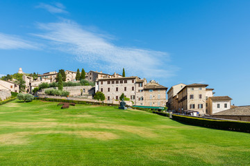 Panoramic view of the historic town of Assisi