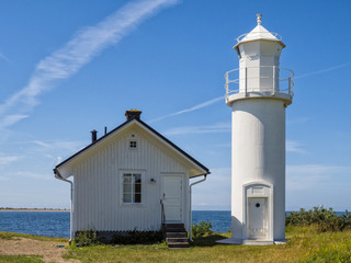 Leuchtturm mit Wohnhaus