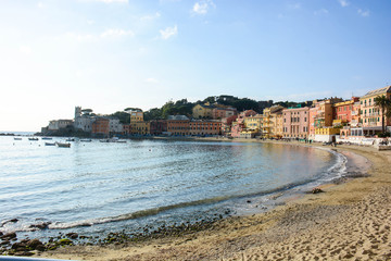 Fototapeta premium bay of silence italy