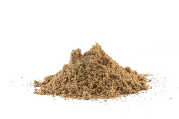 Pile of Brown Coconut flour