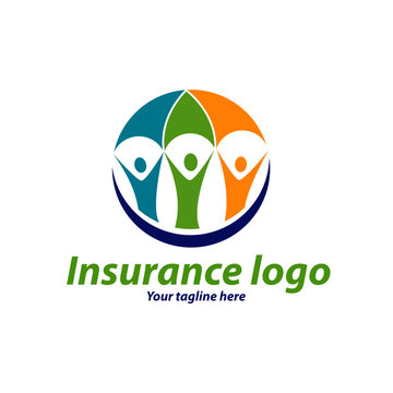 health insurance logo design