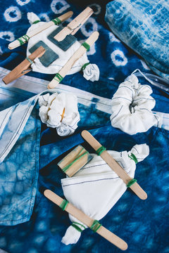 SHIBORI NATURAL INDIGO DYE