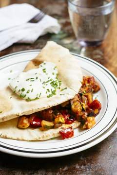 Middleastern Filled Flatbreads