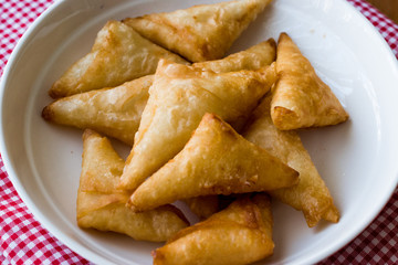 Turkish Borek with cheese / Peynirli Muska Boregi