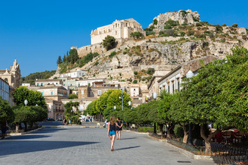 Scicli (Sicily, Italy) - View of the old town. Thanks to its elegant palazzi and churches, and its...