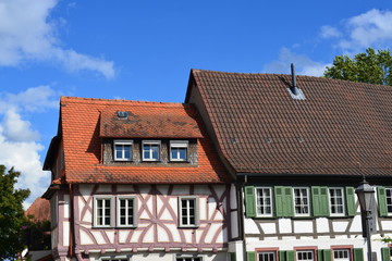 Fototapeta na wymiar Altstadt Steinheim-Hanau
