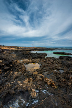 El Cotillo with a view to Tost?__n Lighthouse