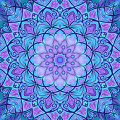 Ornament - cyfrowa akwarela © Asfodel