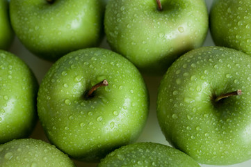 Green apples
