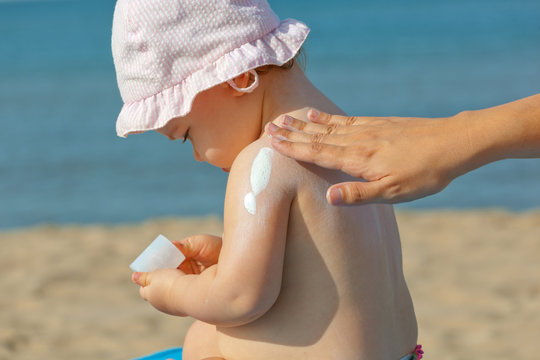 Baby Sunscreen Cream.