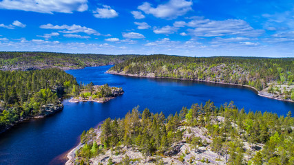 Islands in Karelia.