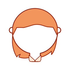 avatar businessman icon over white background vector illustration