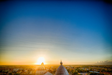 dizzy view of Pisa