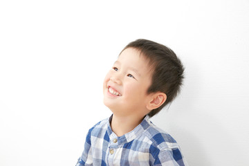 男の子　笑顔