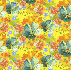 floral autumn seamless