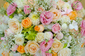 wedding decoration flower background 