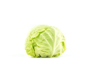 Obraz premium Cabbage isolated on white background