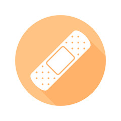 Bandage flat icon vector
