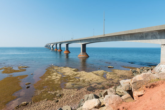 Confederation Bridge Over Northumberland Strait