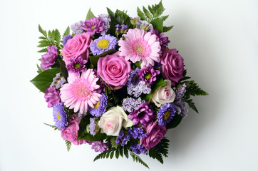 Flowers bouquet for background