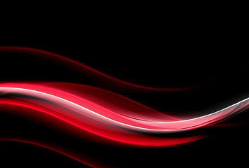 Extra red blurred waves background. Glowing creative backdrop.