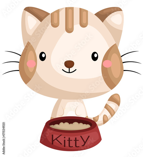 "Cat and Food" Stock image and royalty-free vector files on Fotolia.com