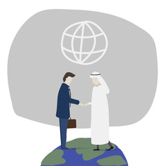 Vector collection of business people