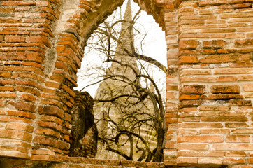 the ancient capital of Thailand, Ayutthaya