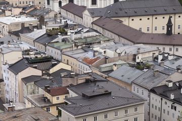 Fototapeta premium Hausdächer von Wien