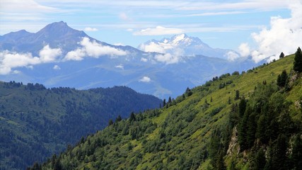 Obraz premium randonnée dans le Beaufortain
