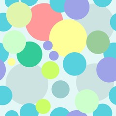 Unique Circle Seamless Pattern