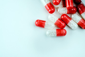 A lot of colorful medication and pills