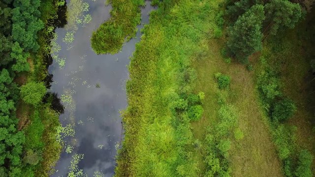 Polska stara rzeka dron
