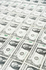 close up of banknote for background