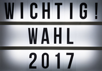 To go to the polls, federal Elections of Germany