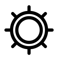 Cog Wheel Retro Design