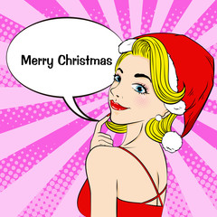 cartoon pop of woman